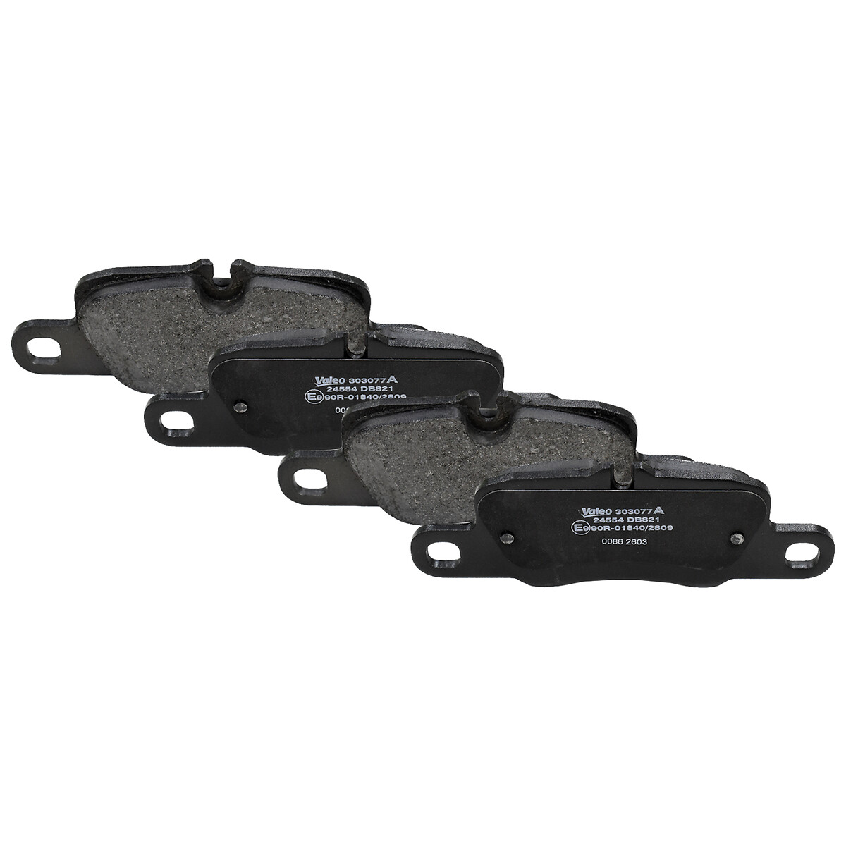 VALEO Bremseklodser 303077a bagaksel for PORSCHE