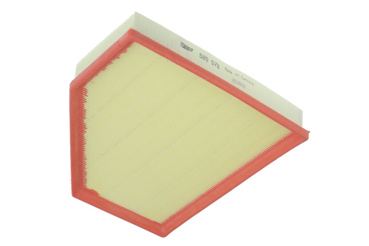 VALEO Luftfilter 585578 Filterindsats length_mm_203|Længde [mm]|269 width_mm_206|Bredde [mm]|265 height_mm_209|Højde [mm]|38 weight_kg_212|Vægt [kg]|0