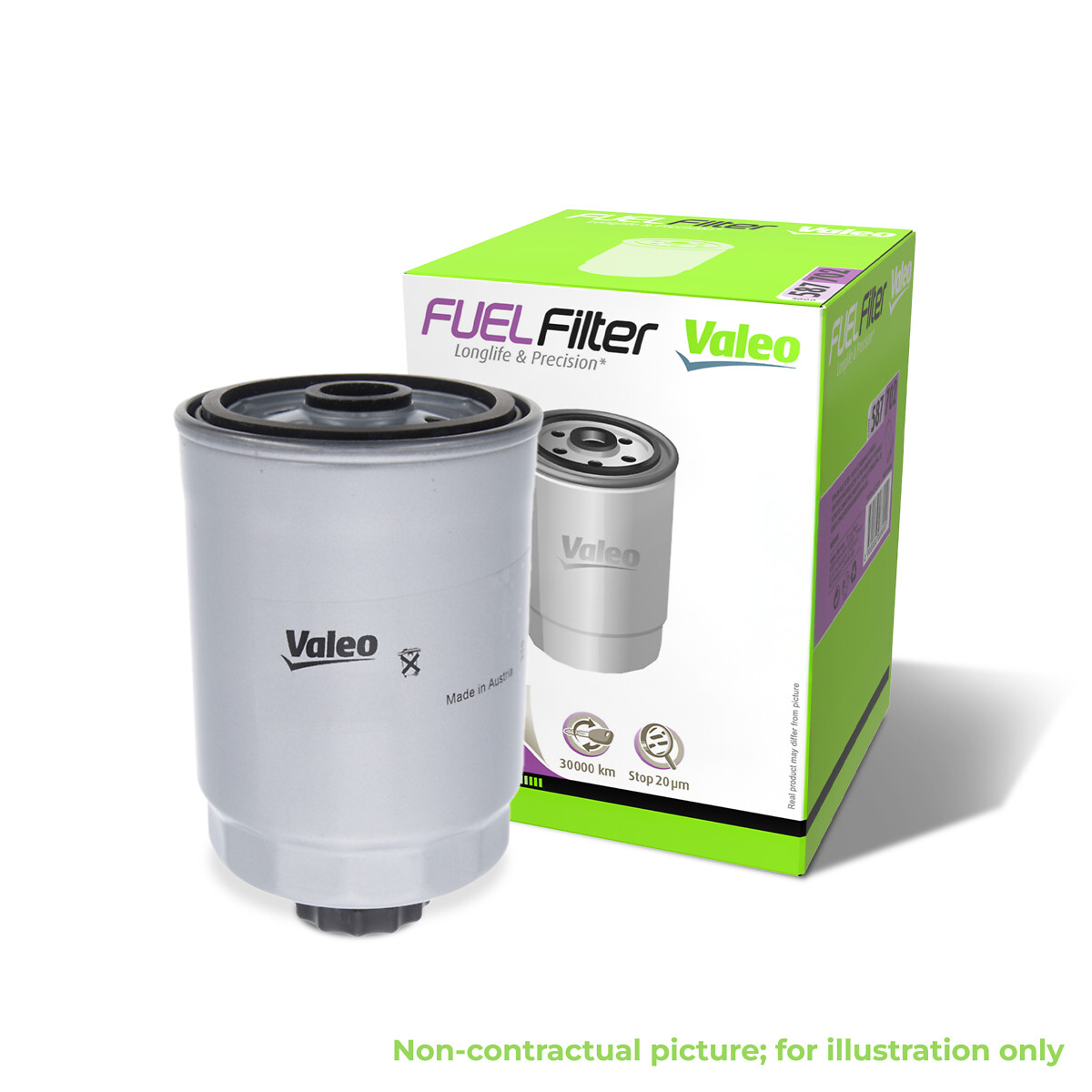 VALEO Brændstof-filter 514083 Påskruet 137mm for KIA