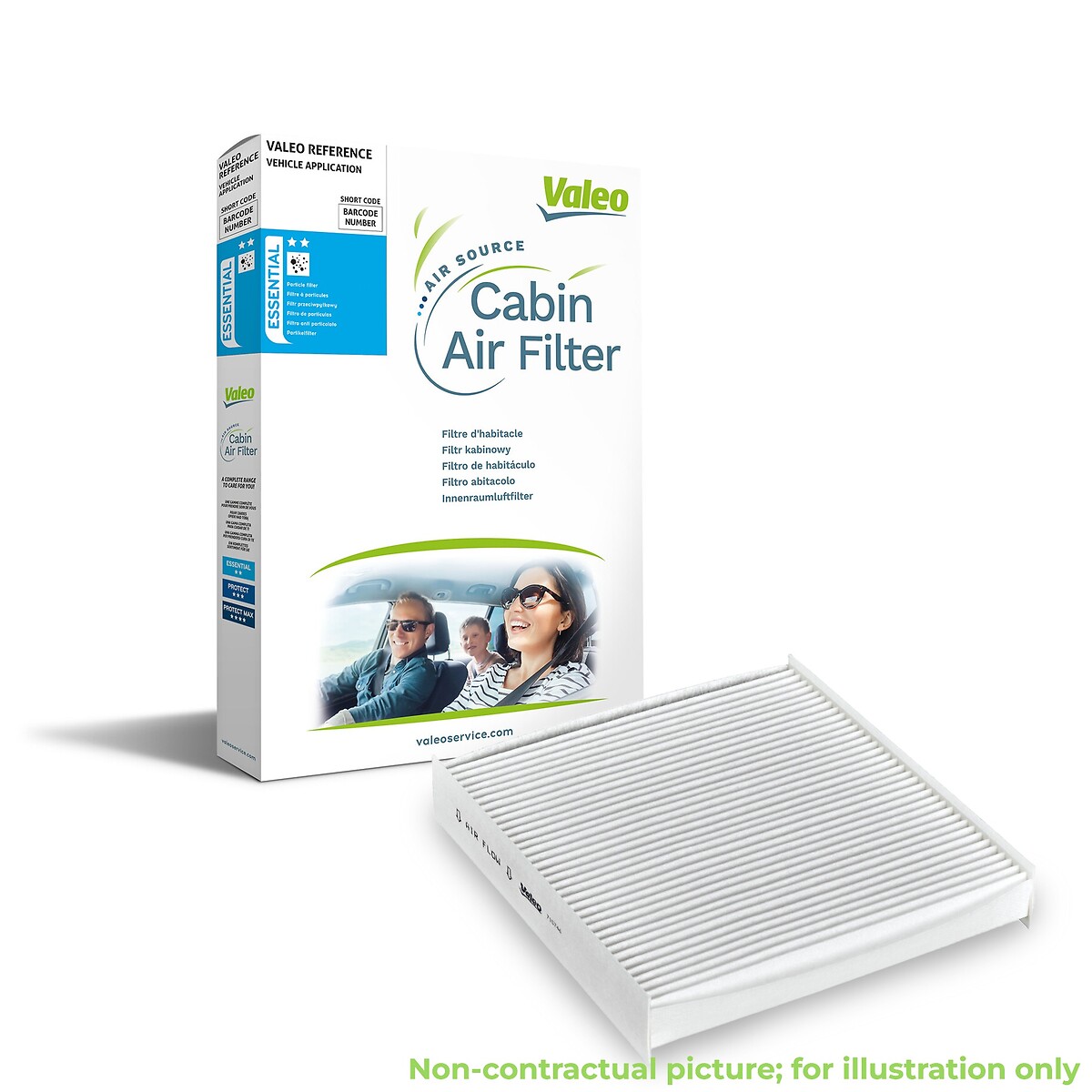 VALEO Kabineluftfilter 698897 for VOLVO POLESTAR