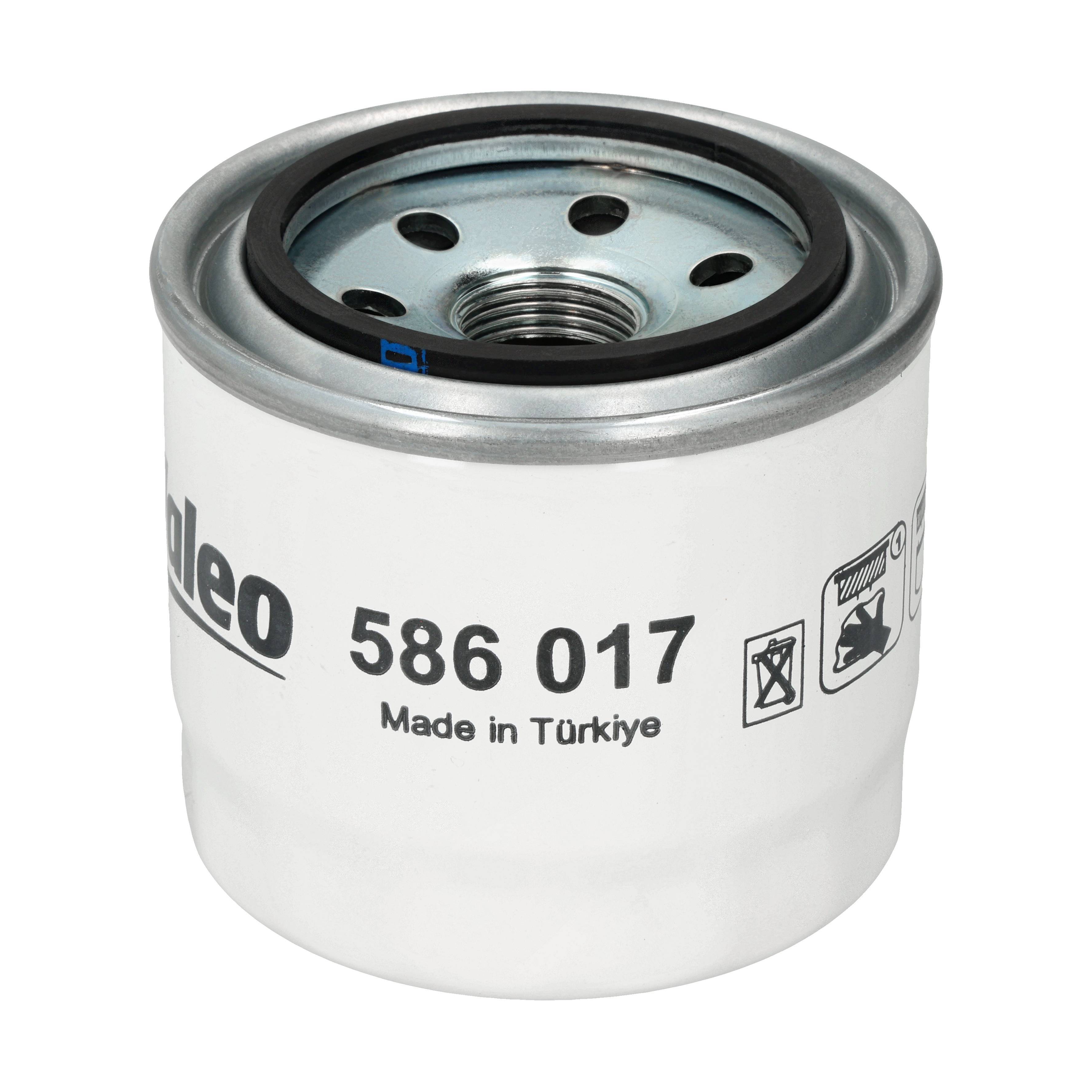 VALEO Oliefilter 586017 Påskruet 76mm M20x1.5 for OPEL FORD MITSUBISHI VAUXHALL GME ISUZU SMART HYUNDAI GALLOPER KIA GENESIS MAZDA SUBARU PROTON AMC