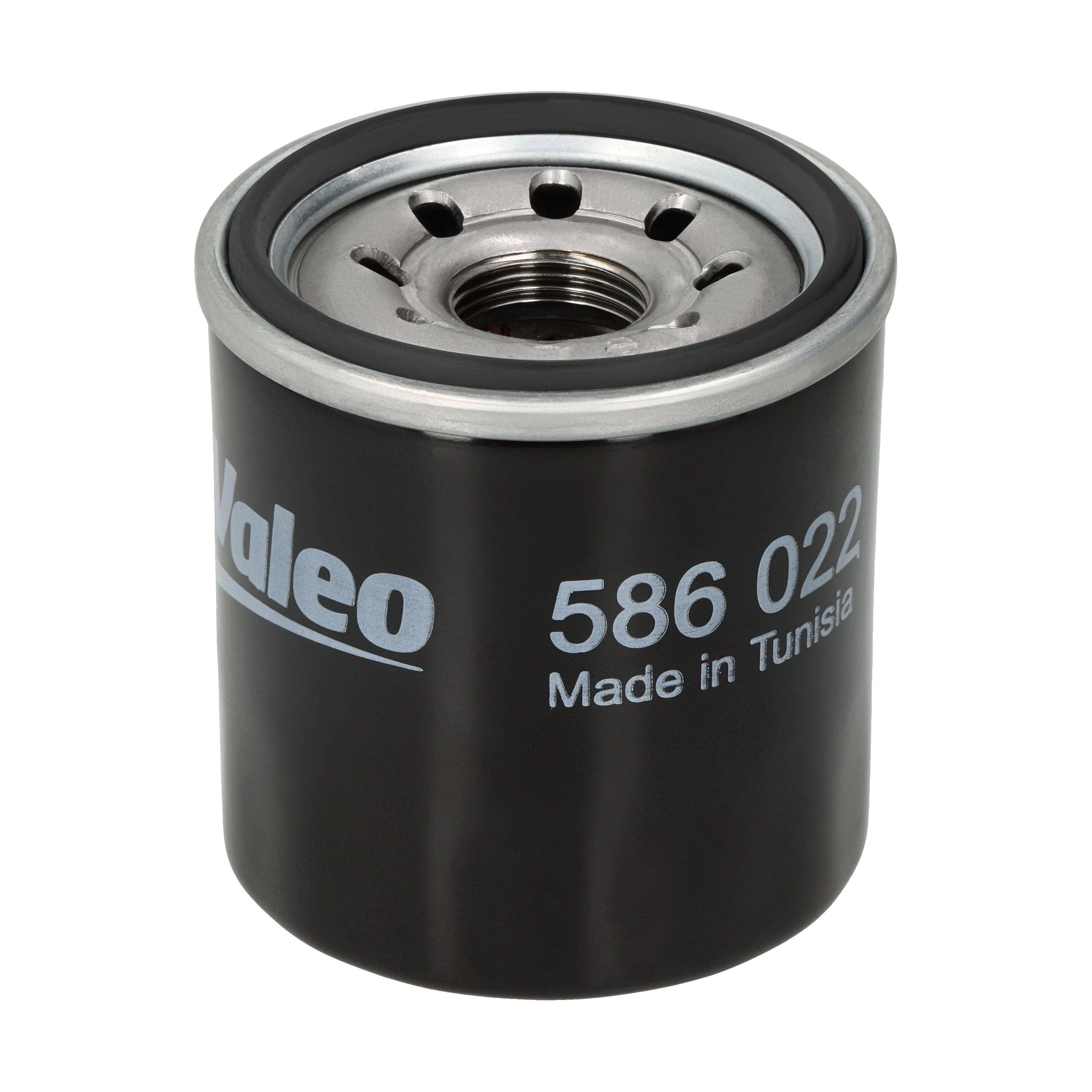 VALEO Oliefilter 586022 Påskruet 76mm M20x1.5 for SUBARU MAZDA KIA HONDA ALPINE MITSUBISHI INFINITI NISSAN DACIA AMC