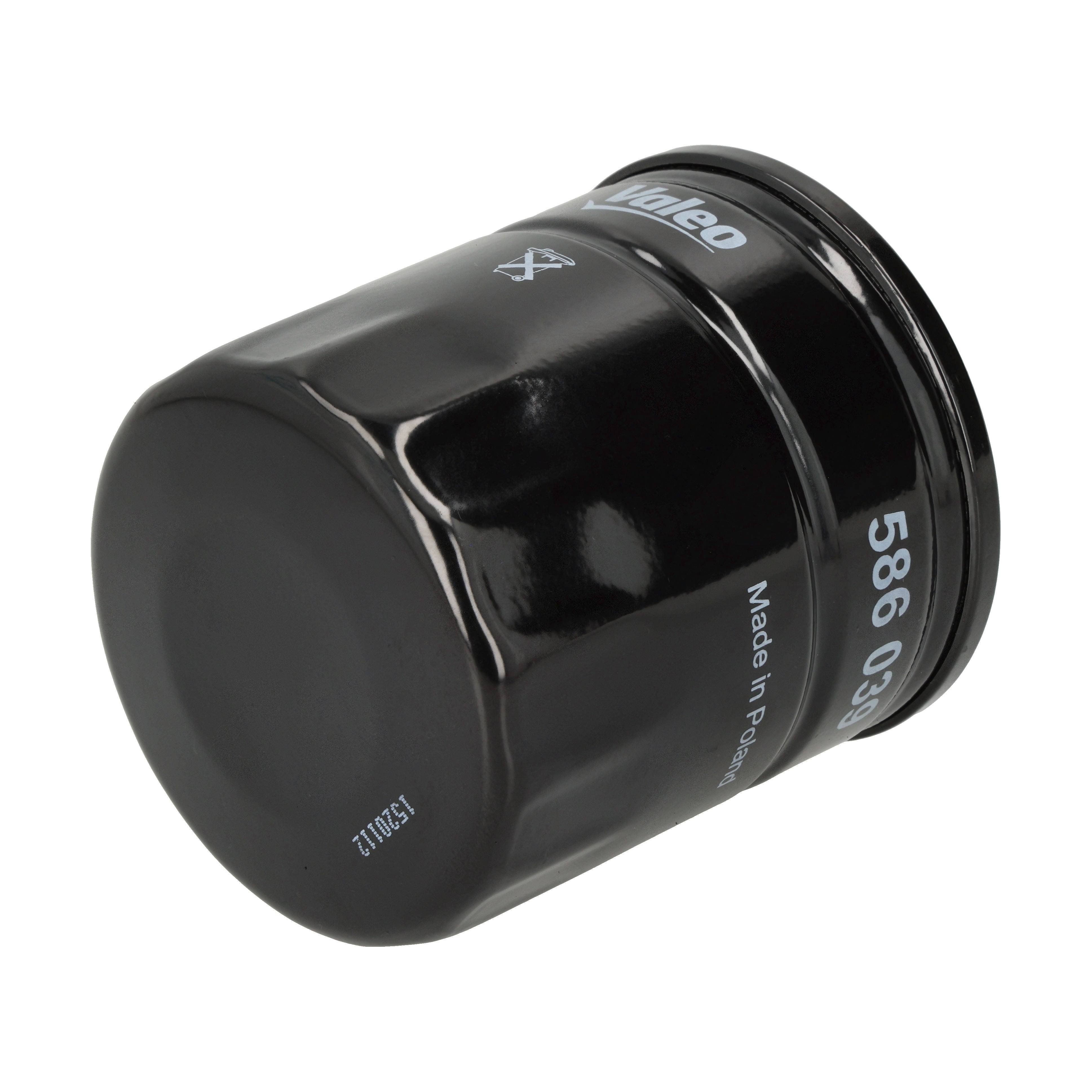 VALEO Oliefilter 586039 Påskruet 85mm UNF 3/4 -16 for FORD JEEP SAAB MERCEDES-BENZ VOLVO AUTOBIANCHI ALFA ROMEO SKODA SUZUKI MAZDA PEUGEOT RENAULT RO