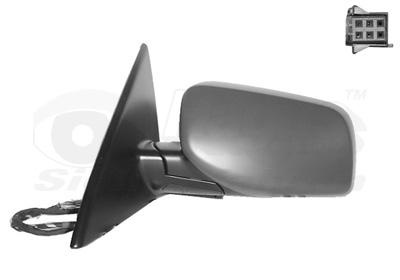 VAN WEZEL Sidespejl 0655807 venstre for BMW