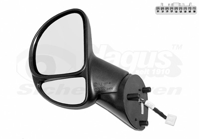 VAN WEZEL Sidespejl 1640817 venstre for FIAT