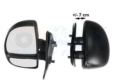 VAN WEZEL Sidespejl 1747803 venstre for FIAT PEUGEOT CITROËN