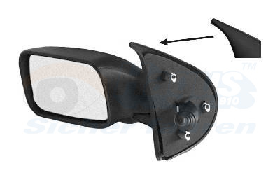 VAN WEZEL Sidespejl 1754803 venstre for FIAT / LANCIA FIAT
