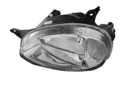 VAN WEZEL Forlygte 3776965 H4 venstre for OPEL