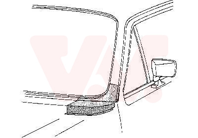 VAN WEZEL Frontruderamme 5810151 nede