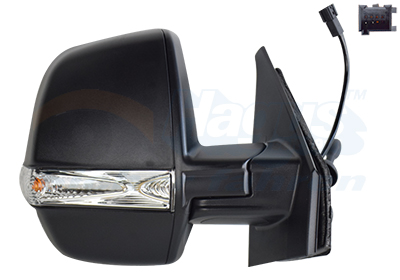 VAN WEZEL Sidespejl 1639806 højre for FIAT / LANCIA
