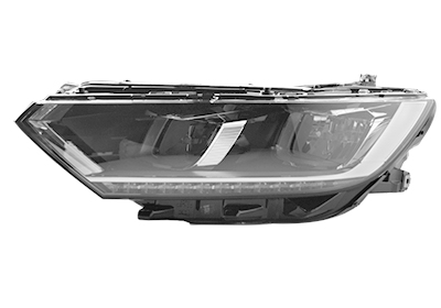 VAN WEZEL Forlygte 5742963v LED venstre for VW