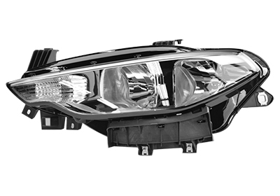 VAN WEZEL Forlygte 1717961m H7 venstre for FIAT / LANCIA