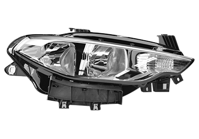 VAN WEZEL Forlygte 1717962m H7 højre for FIAT / LANCIA