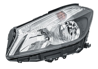 VAN WEZEL Forlygte 3019961h H7 venstre for MERCEDES-BENZ