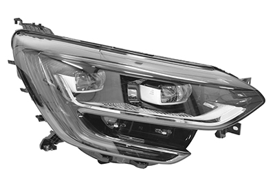 VAN WEZEL Forlygte 4407966 LED højre for RENAULT