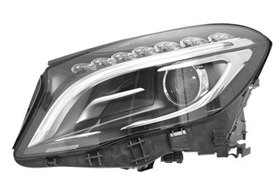 VAN WEZEL Forlygte 2930985m LED venstre for MERCEDES-BENZ