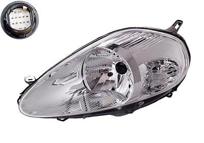 VAN WEZEL Forlygte 1624961 H4 venstre for FIAT