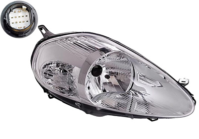 VAN WEZEL Forlygte 1624962 H4 højre for FIAT