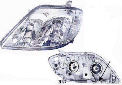 VAN WEZEL Forlygte 5395963 HB3/H7 venstre for TOYOTA