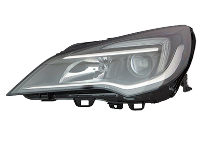 VAN WEZEL Forlygte 3810961 H7/H1 venstre for OPEL