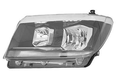 VAN WEZEL Forlygte 5792961 H7 venstre for VW