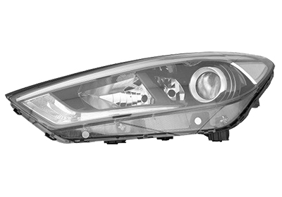 VAN WEZEL Forlygte 8264963 H7/H7/H7 venstre for HYUNDAI