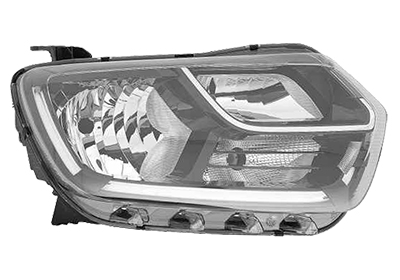 VAN WEZEL Forlygte 1557962 LED højre for RENAULT