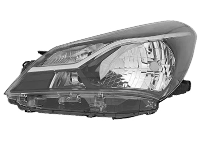 VAN WEZEL Forlygte 5344961 H4 venstre for TOYOTA
