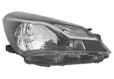 VAN WEZEL Forlygte 5344962 H4 højre for TOYOTA
