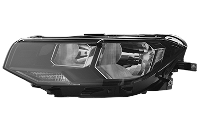 VAN WEZEL Forlygte 5706961v H7/H7 venstre for VW