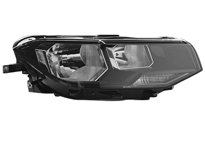 VAN WEZEL Forlygte 5706962v H7/H7 højre for VW