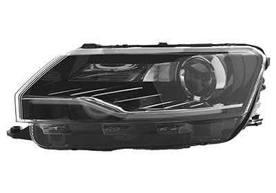 VAN WEZEL Forlygte 7619985v D5S venstre for SKODA
