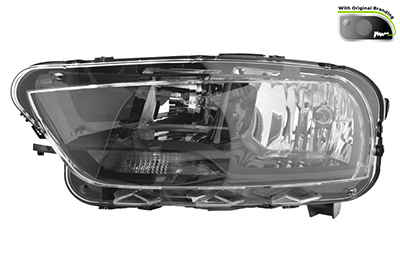 VAN WEZEL Forlygte 0959961v H7/H1 venstre for CITROËN