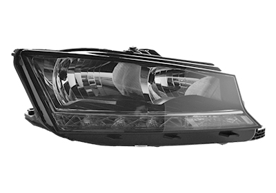 VAN WEZEL Forlygte 7632962 H7/H7 højre for SKODA