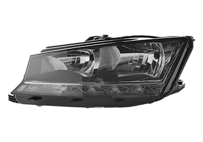 VAN WEZEL Forlygte 7632961 H7/H7 venstre for SKODA