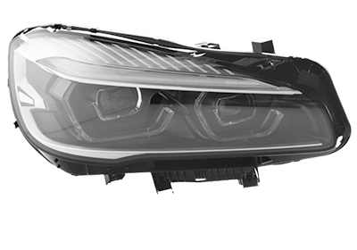 VAN WEZEL Forlygte 0553966m LED højre for BMW