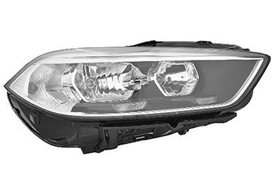 VAN WEZEL Forlygte 0597962 LED højre for BMW