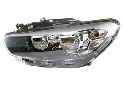 VAN WEZEL Forlygte 0673961h H7/H7 venstre for BMW