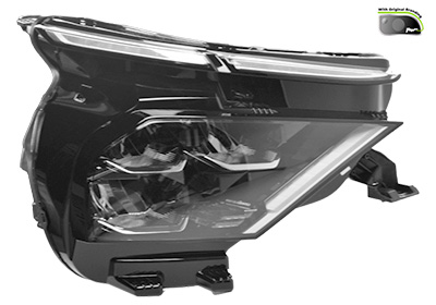 VAN WEZEL Forlygte 0989966v LED højre for CITROËN