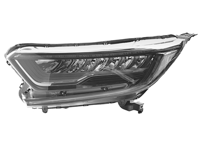 VAN WEZEL Forlygte 2593965 venstre for HONDA