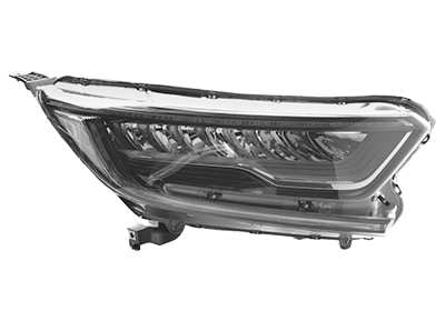 VAN WEZEL Forlygte 2593966 højre for HONDA