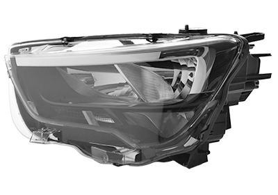 VAN WEZEL Forlygte 3803961v PY21W venstre for OPEL