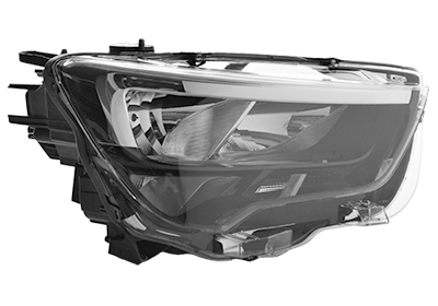 VAN WEZEL Forlygte 3803962v PY21W højre for OPEL