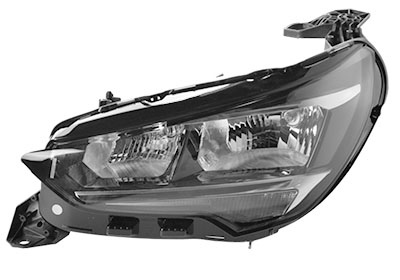 VAN WEZEL Forlygte 3805961v H7 venstre for OPEL