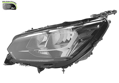 VAN WEZEL Forlygte 4043963v PY21W venstre for PEUGEOT