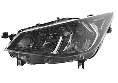 VAN WEZEL Forlygte 4906963 H7/H7 venstre for SEAT