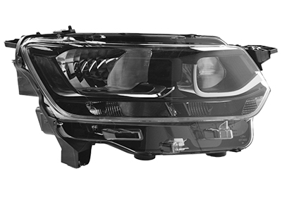 VAN WEZEL Forlygte 5353962v H7/H1 højre for TOYOTA