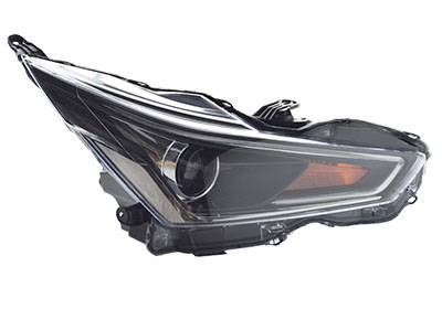 VAN WEZEL Forlygte 5412962 LED højre for TOYOTA