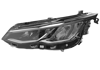 VAN WEZEL Forlygte 5711961 PY24W venstre for VW