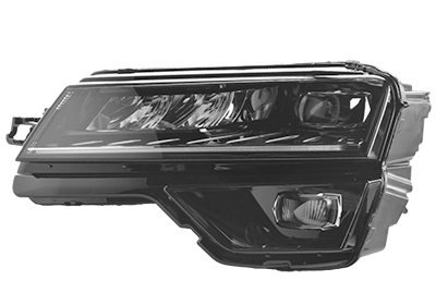 VAN WEZEL Forlygte 7644965n venstre for SKODA